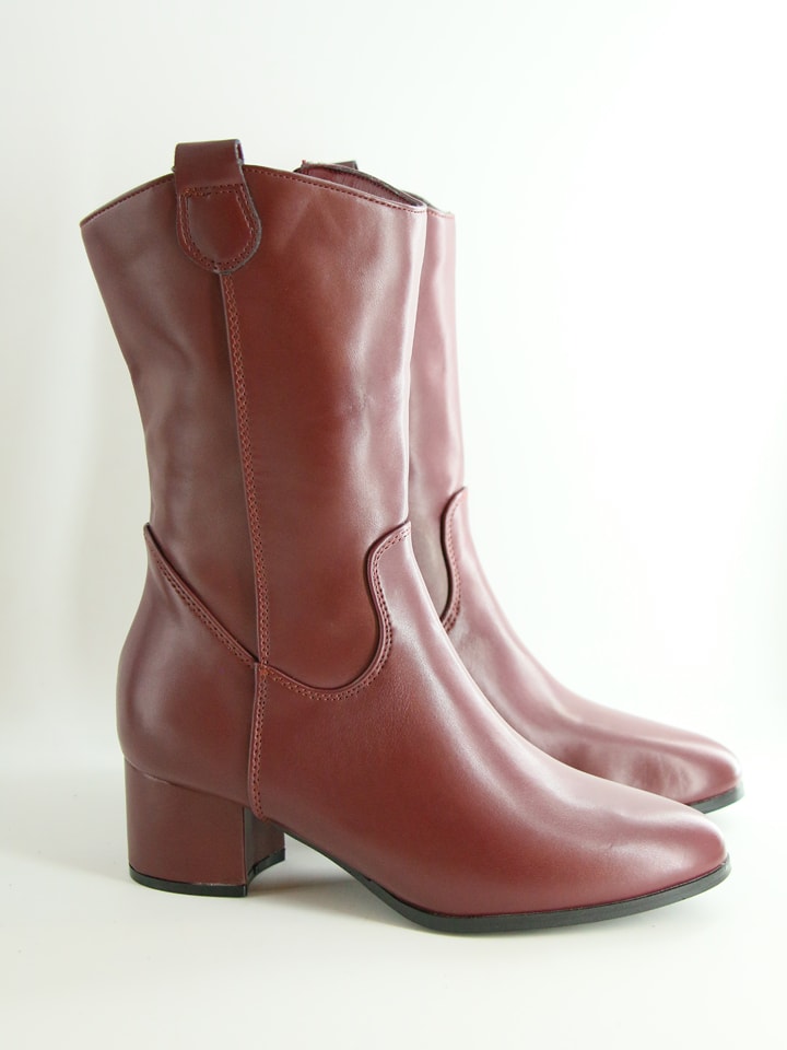 Bellucci Botki w kolorze bordowym rozmiar: 38