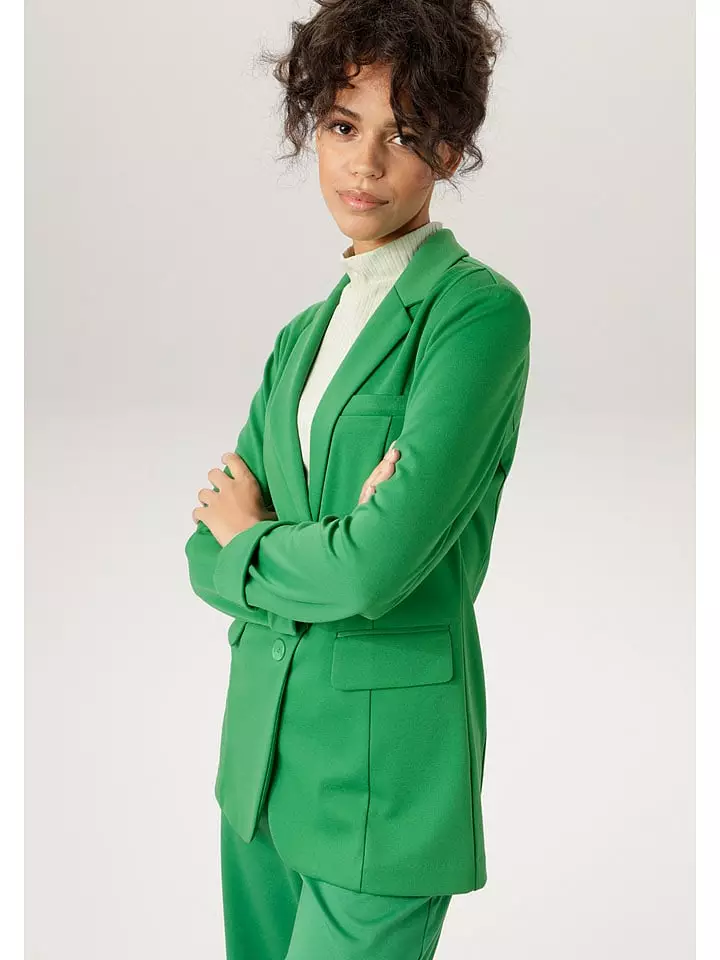 Aniston Blezer w kolorze zielonym rozmiar: 44