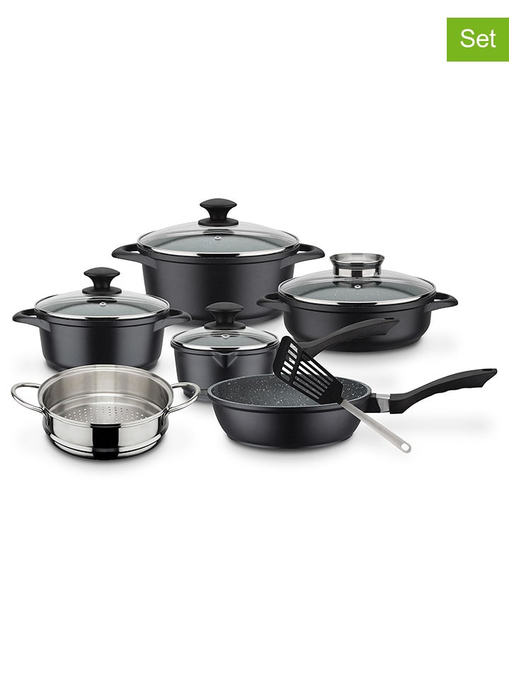 GSW 11-częściowy zestaw "Gourmet" w kolorze czarnym rozmiar: onesize