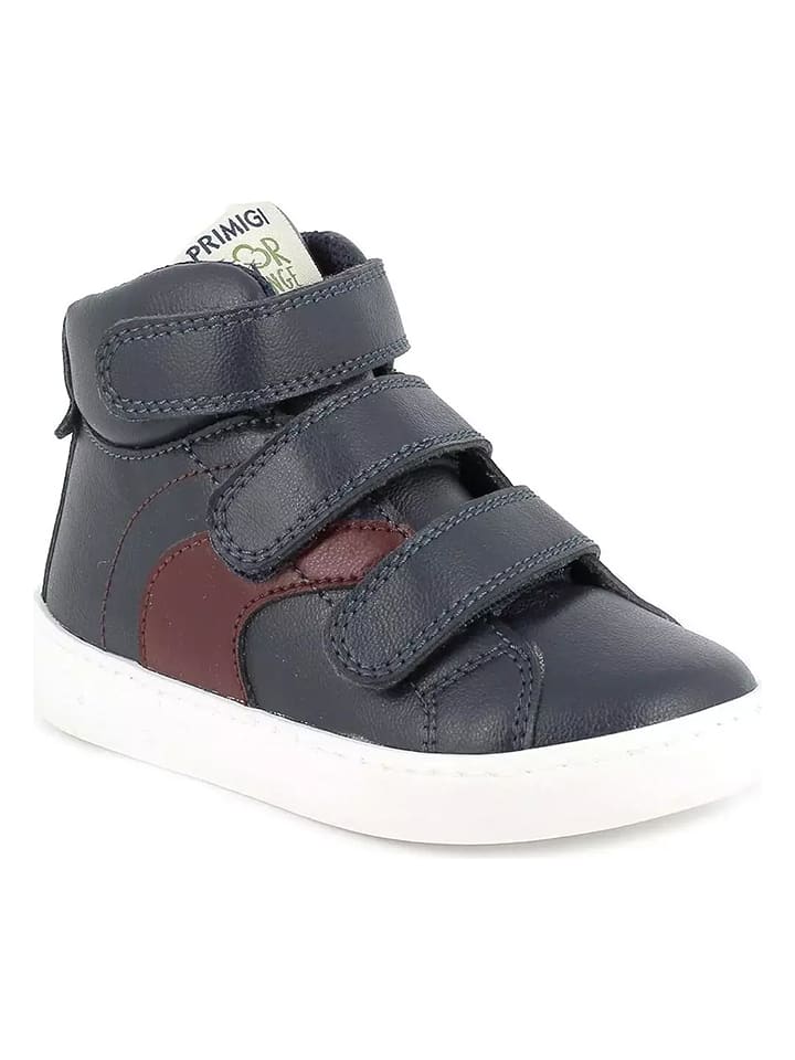 Primigi Skórzane sneakersy w kolorze granatowym rozmiar: 35