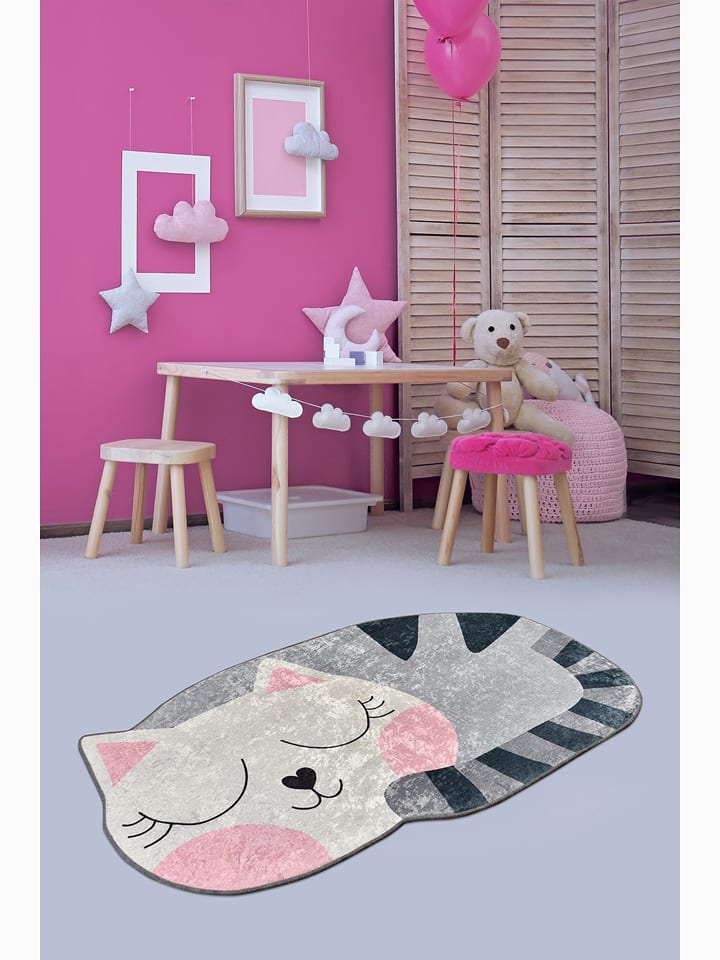 Mioli Dywan w kolorze szarym rozmiar: 100x160 cm