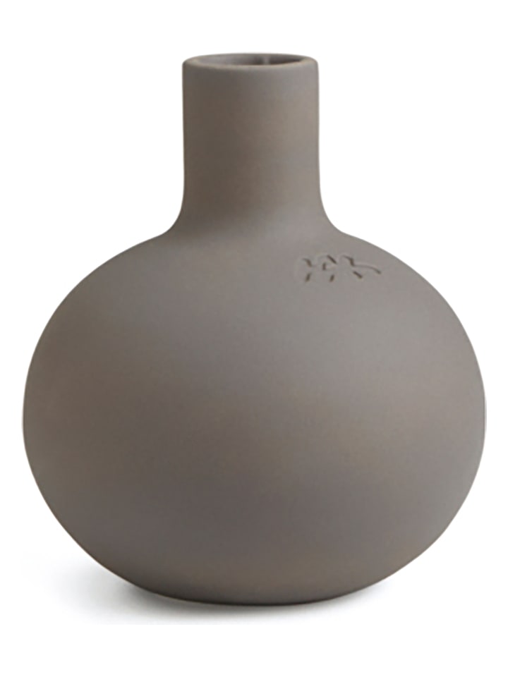 Kähler Świecznik "Globo" w kolorze szarym - wys. 13,5 x Ø 12 cm rozmiar: onesize