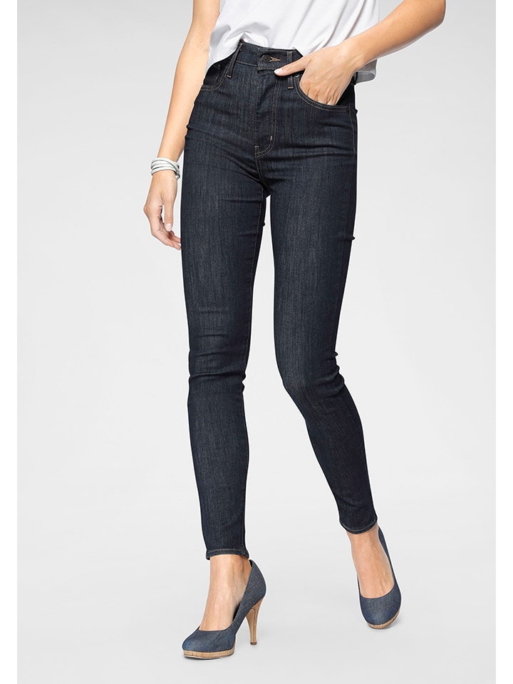 Levi's Dżinsy - Super Skinny fit - w kolorze granatowym rozmiar: W26/L32