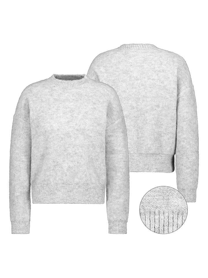 Sublevel Sweter w kolorze jasnoszarym rozmiar: M