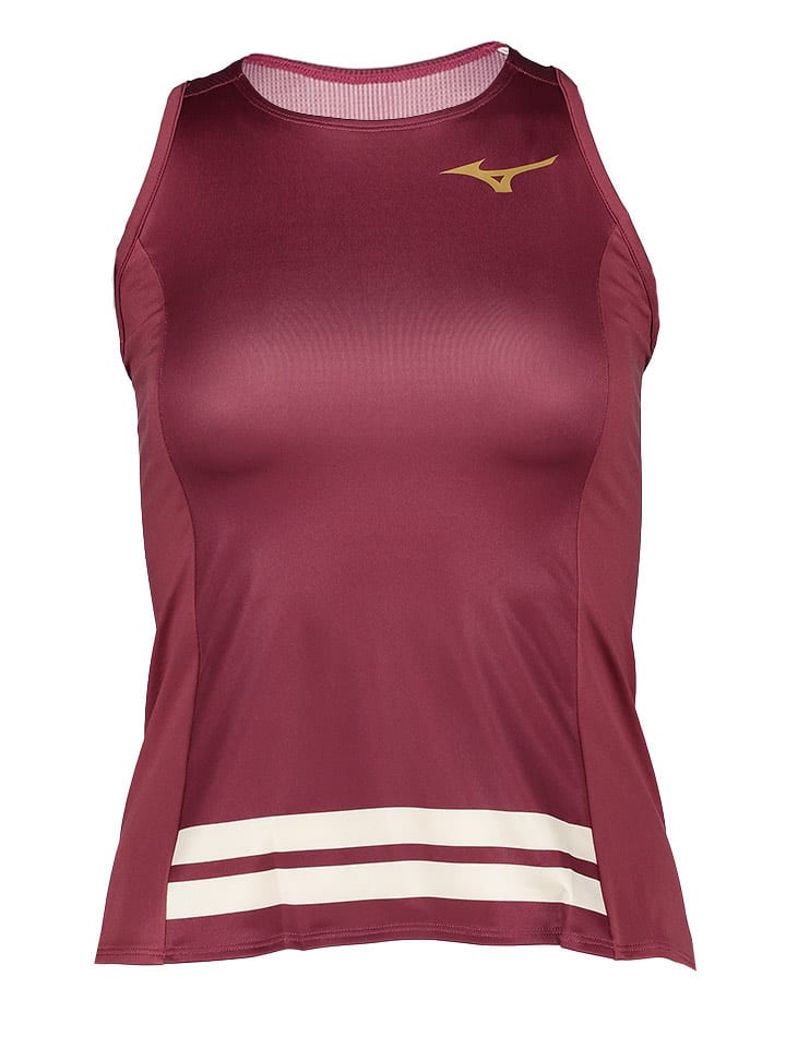 Mizuno Top sportowy w kolorze czerwonym rozmiar: L