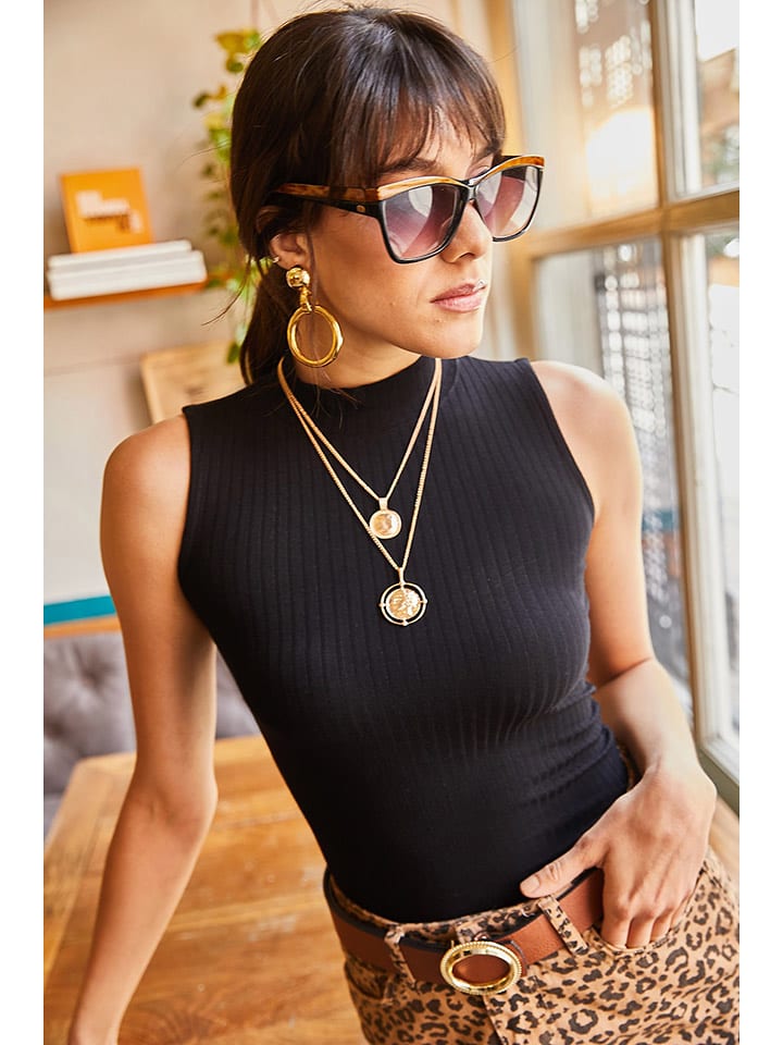 Olalook Top w kolorze czarnym rozmiar: S