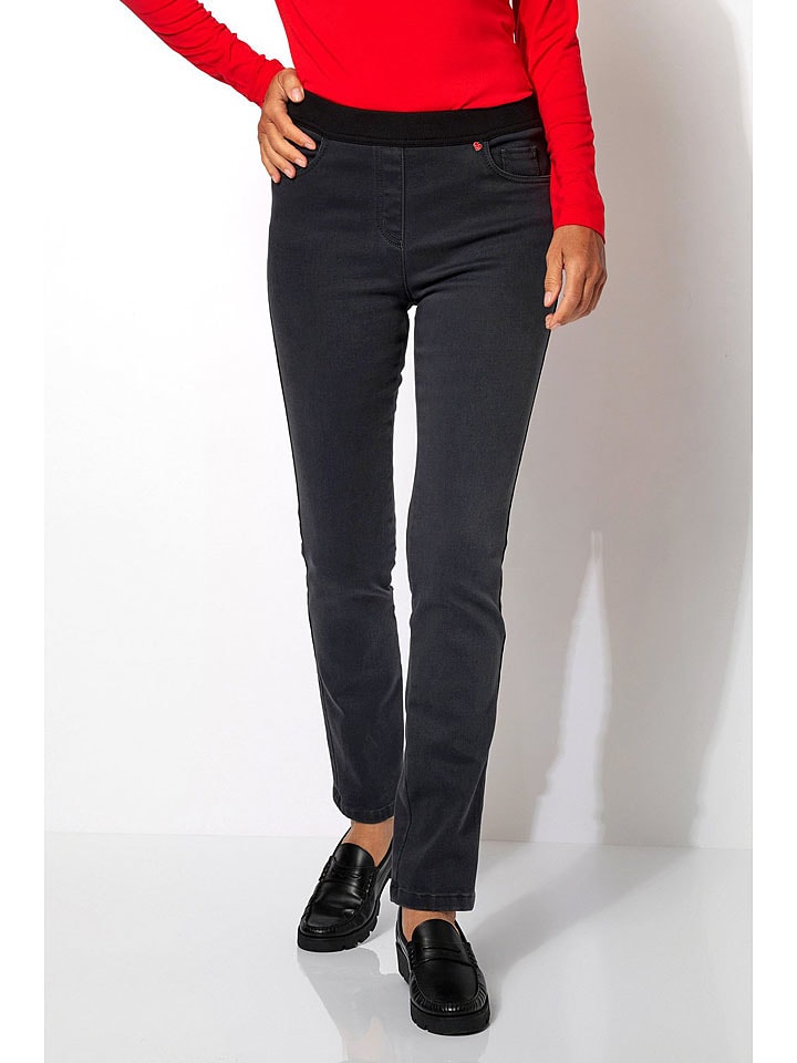 Rosner Spodnie w kolorze antracytowym rozmiar: 46K