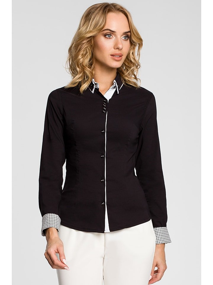 made of emotion Koszula w kolorze czarnym rozmiar: M