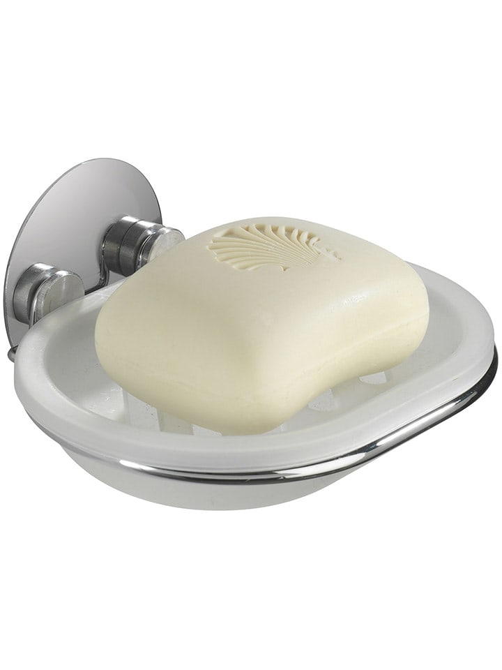 Wenko Mydelniczka w kolorze srebrnym - 13 x 6 x 11 cm rozmiar: onesize