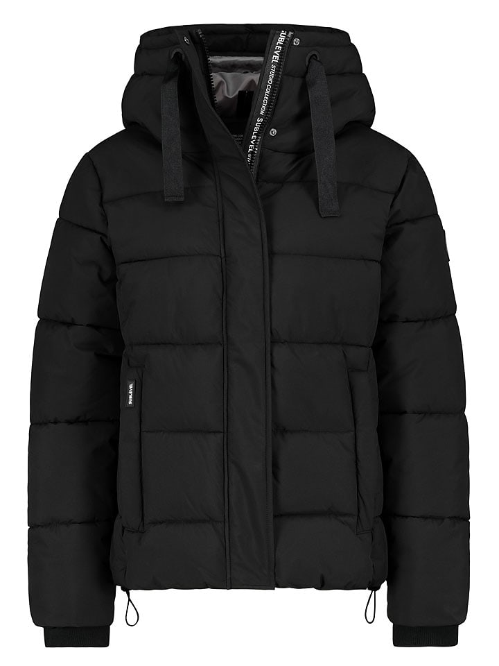 Sublevel Kurtka zimowa "Nina" w kolorze czarnym rozmiar: XL