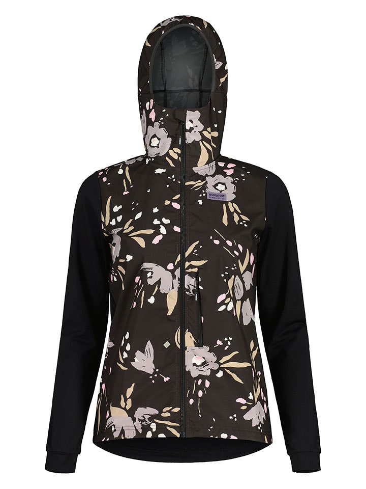Maloja Kurtka hybrydowa "SennesM. Printed" w kolorze czarnym rozmiar: M