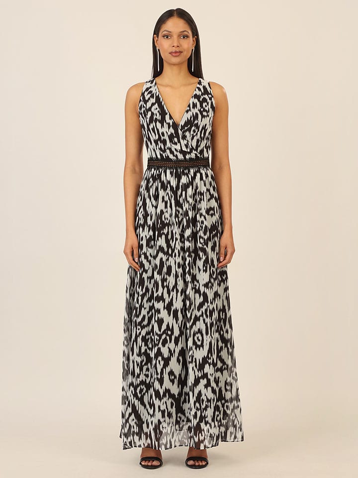 APART Sukienka w kolorze czarno-białym rozmiar: 40