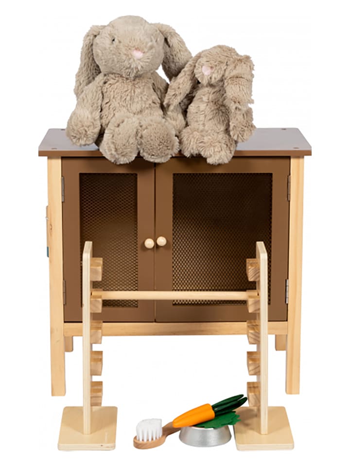 ASTRUP Klatka dla królików z przeszkodą do skakania - 3+ rozmiar: onesize