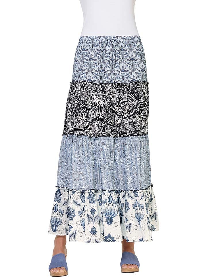 Heine Spódnica w kolorze niebieskim rozmiar: 46