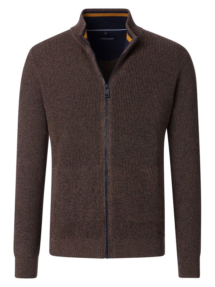 CASAMODA Kardigan w kolorze brązowym rozmiar: M