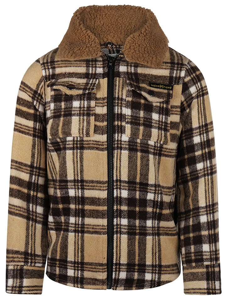 Koko Noko Kurtka przejściowa w kolorze jasnobrązowym rozmiar: 128