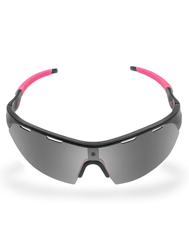 Siroko Okulary sportowe unisex "K3 S" w kolorze czarno-różowym rozmiar: onesize