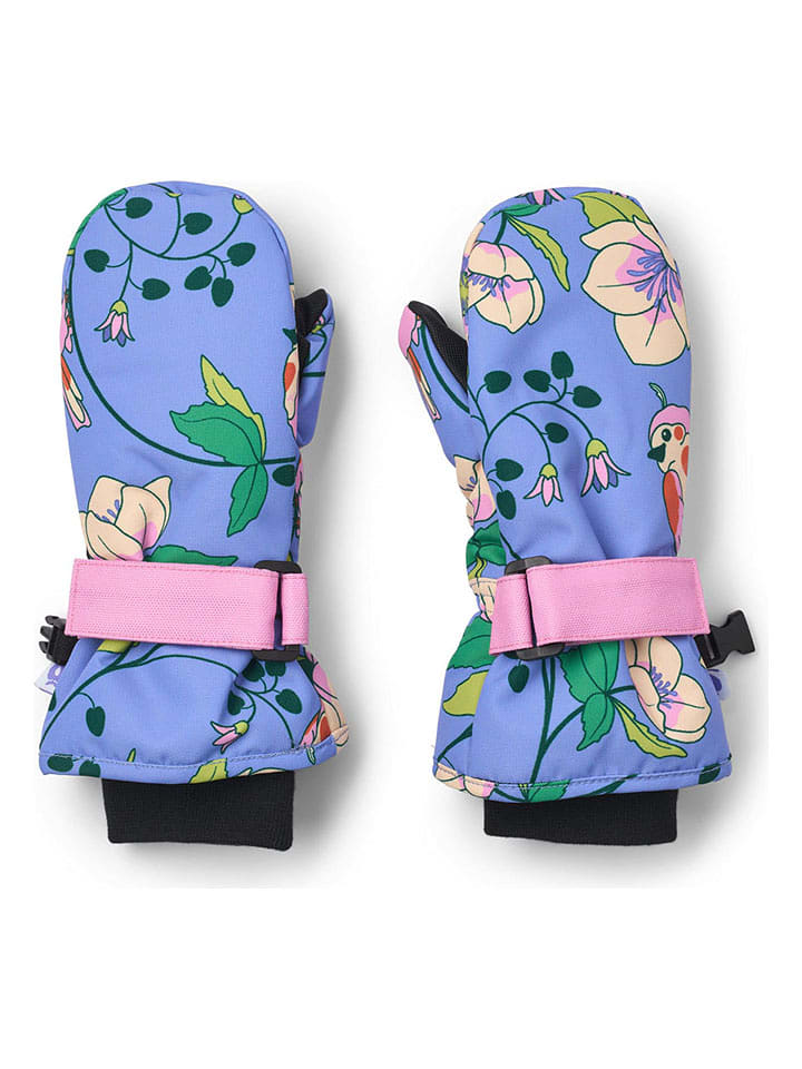 Småfolk Rękawiczki w kolorze fioletowym rozmiar: 12-13 cm