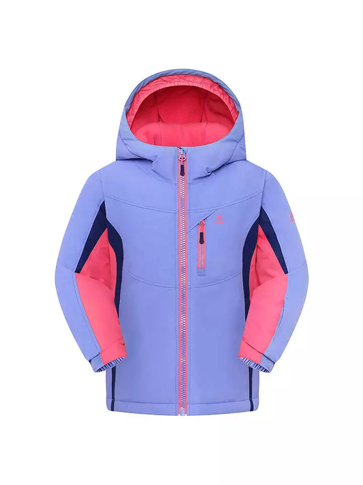 Kamik Kurtka zimowa "Bree" w kolorze niebiesko-różowym rozmiar: 98