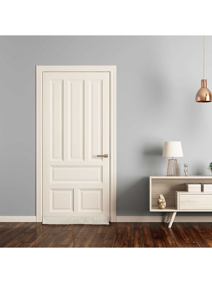 HYGGE Poduszka w kolorze beżowym pod drzwi - szer. 80 cm rozmiar: onesize