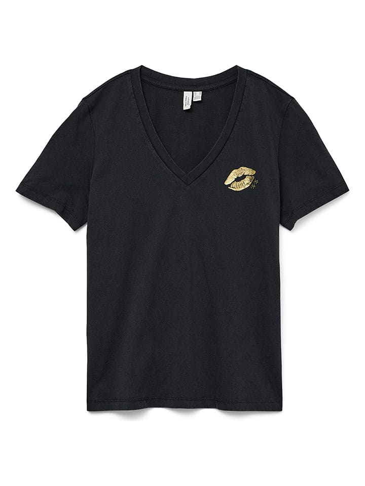 Vero Moda Koszulka w kolorze czarnym rozmiar: S