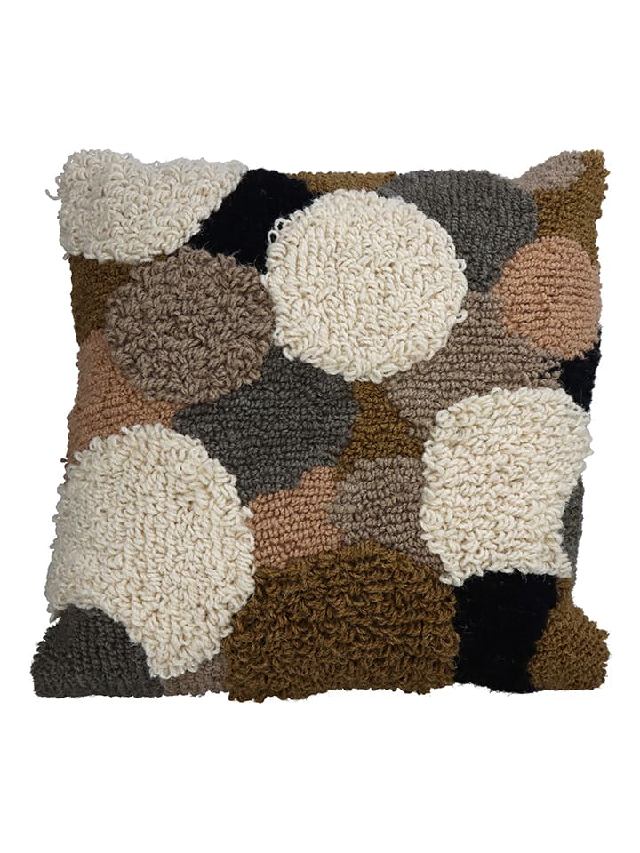 Kersten Poduszka w kolorze kremowo-brązowym - 45 x 45 cm rozmiar: onesize