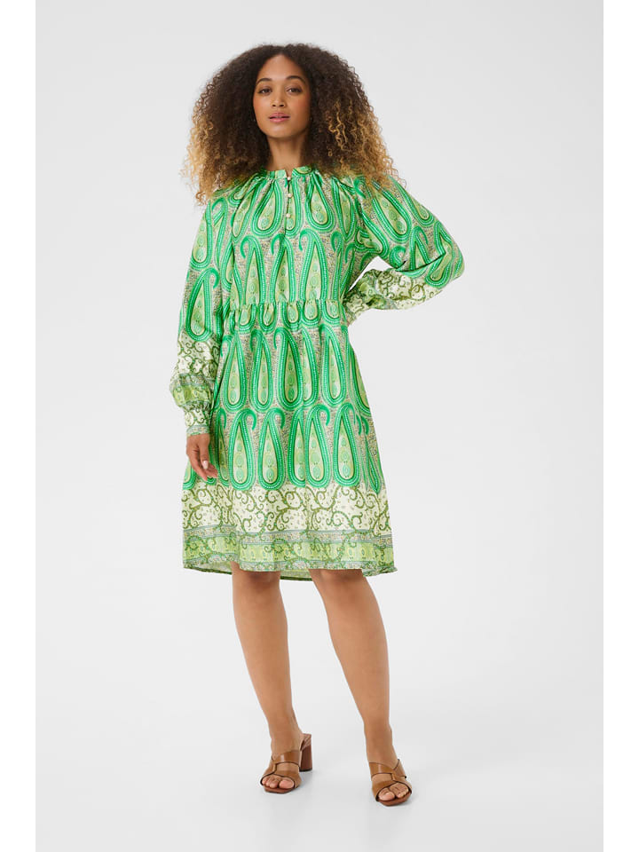 Kaffe Sukienka w kolorze zielonym rozmiar: 42