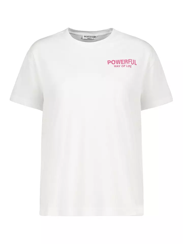 Eight2Nine Koszulka w kolorze białym rozmiar: S