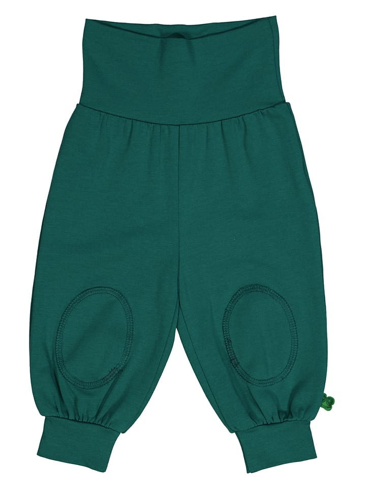 Fred´s World by GREEN COTTON Spodnie w kolorze zielonym rozmiar: 74