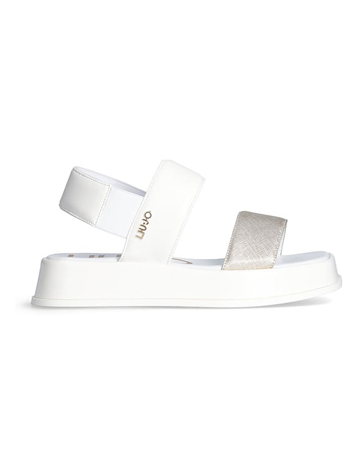 Liu Jo Sandały w kolorze złoto-białym rozmiar: 37