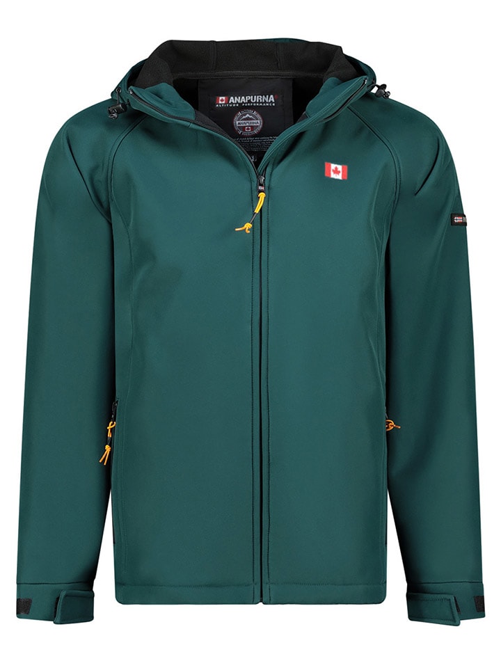 ANAPURNA Kurtka softshellowa "Tamigolorana" w kolorze morskim rozmiar: S