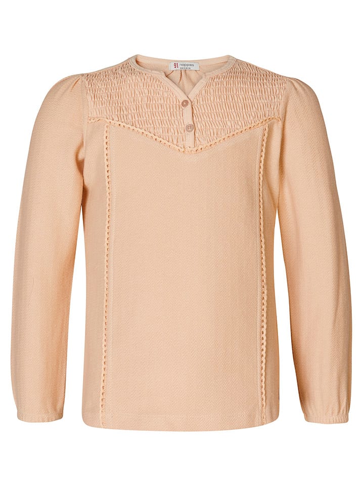 Noppies Koszulka "Junyang" w kolorze beżowym rozmiar: 104