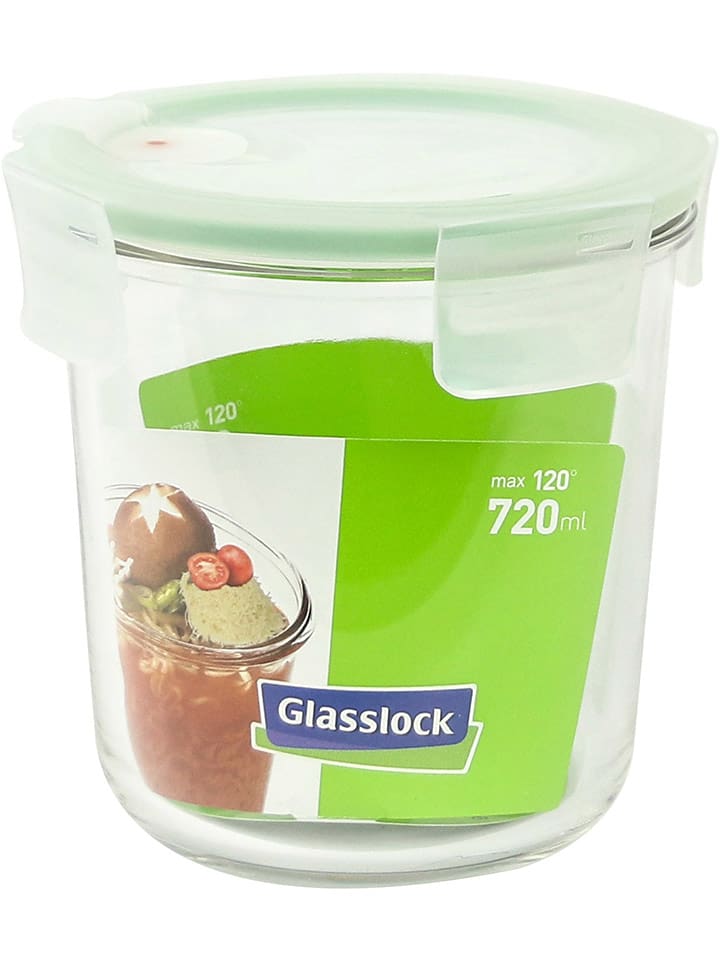 Glasslock Pojemnik "Air Type" w kolorze zielonym - 720 ml rozmiar: onesize