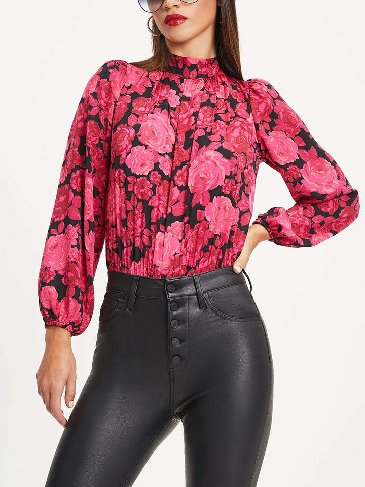 Milan Kiss Bluzka w kolorze różowym rozmiar: L