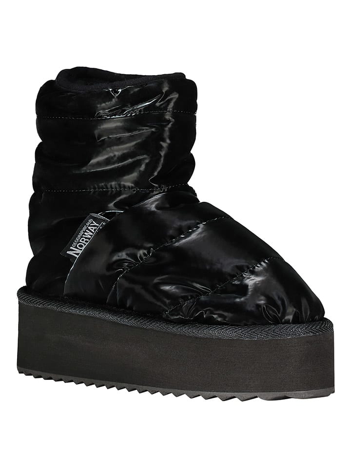 Geographical Norway Botki zimowe "Ornella" w kolorze czarnym rozmiar: 41