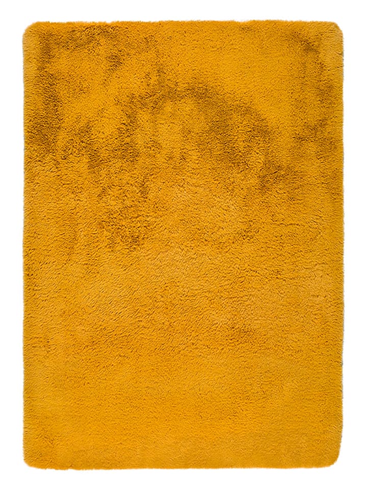 Atticgo Dywan "Alpaca" w kolorze musztardowym rozmiar: 80x150 cm