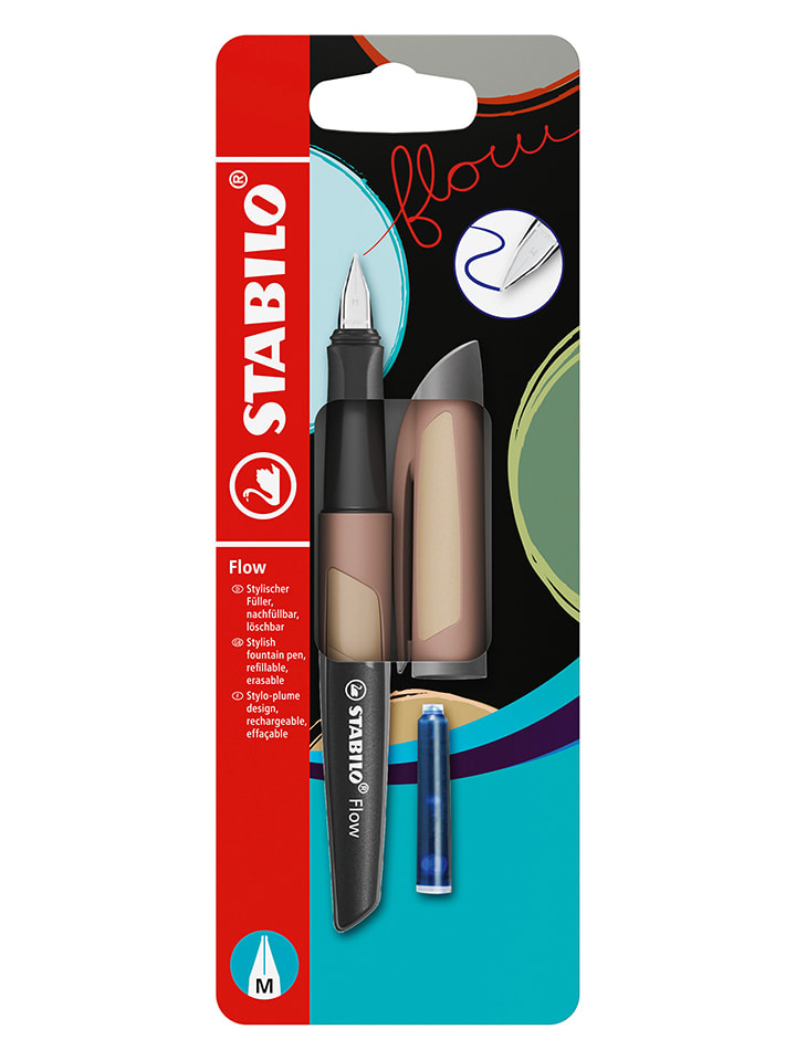 STABILO Pióro wieczne "STABILO Flow MONOCHROME" w kolorze jasnobrązowym rozmiar: onesize