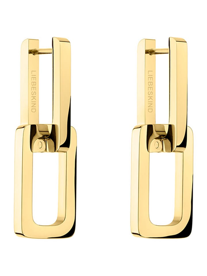 Liebeskind Kolczyki-kreole w kolorze złotym rozmiar: onesize