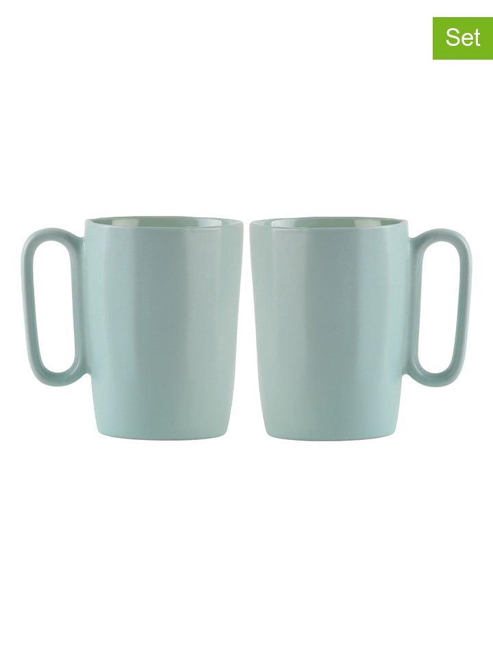 Vialli Design Kubki (2 szt.) w kolorze błękitnym - 250 ml rozmiar: onesize