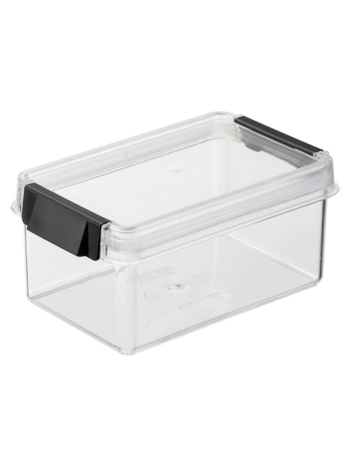 Plast Team Pojemnik w kolorze czarnym - 16,8 x 8,8 x 10,9 cm rozmiar: onesize