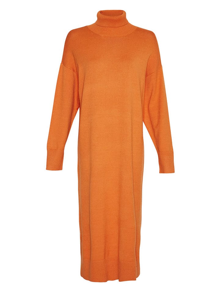 MOSS COPENHAGEN Sukienka "Odanna Rachelle" w kolorze pomarańczowym rozmiar: M/L