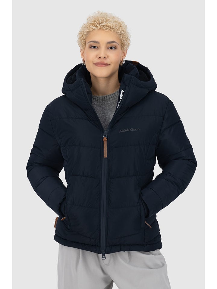 alife and kickin Kurtka zimowa "JuanaAK" w kolorze granatowym rozmiar: L