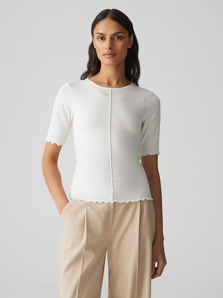 OPUS Bluzka w kolorze białym rozmiar: 42