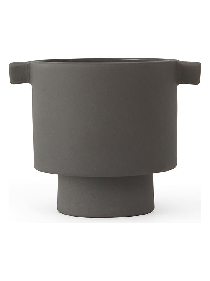 OYOY living design Doniczka "Inka Kana" w kolorze szarym - wys. 10,5 x Ø 10,5 cm rozmiar: onesize