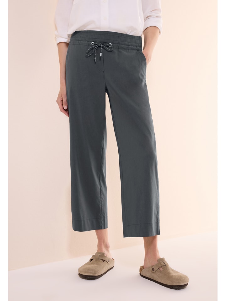 Cecil Spodnie w kolorze beżowym rozmiar: XL