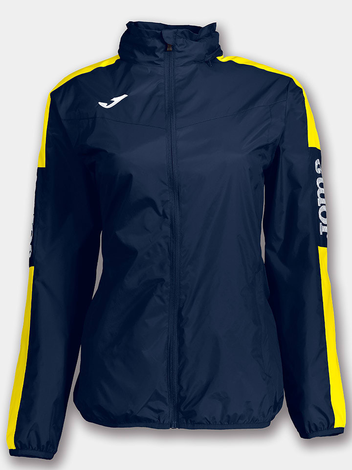 Joma Kurtka przeciwdeszczowa w kolorze granatowo-żółtym rozmiar: M