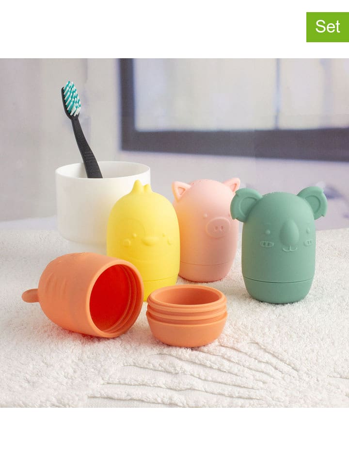 Ulysse Zabawki (4 szt.) w różnych kolorach do kąpieli - 10 m+ rozmiar: onesize