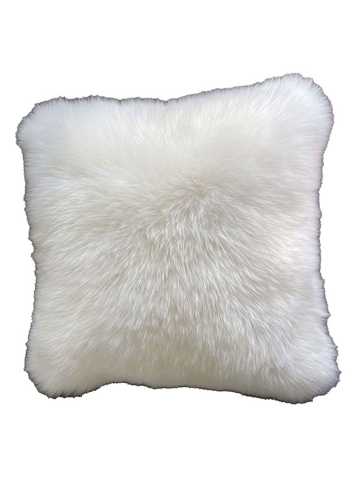Kaiser Naturfellprodukte Wełniana poduszka "Tibet" w kolorze kremowym - 45 x 45 cm rozmiar: 45x45 cm
