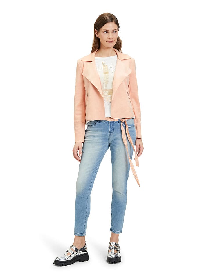 CARTOON Dżinsy - Skinny fit - w kolorze błękitnym rozmiar: 36