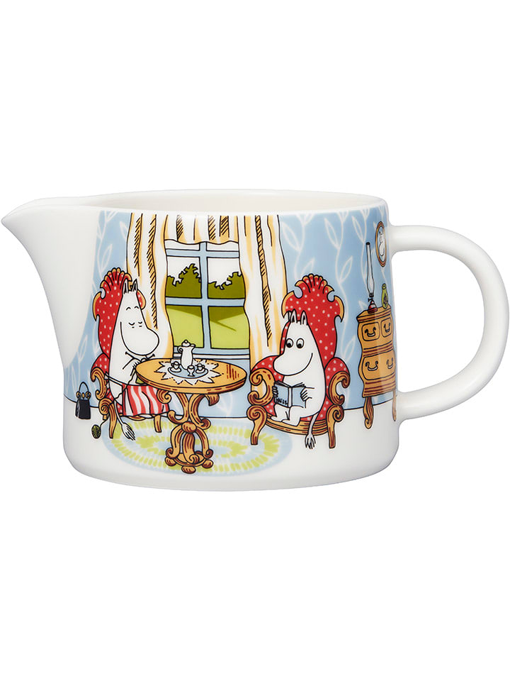 Moomin Dzbanek "Afternoon in parlor" ze wzorem na mleko - 350 ml rozmiar: onesize